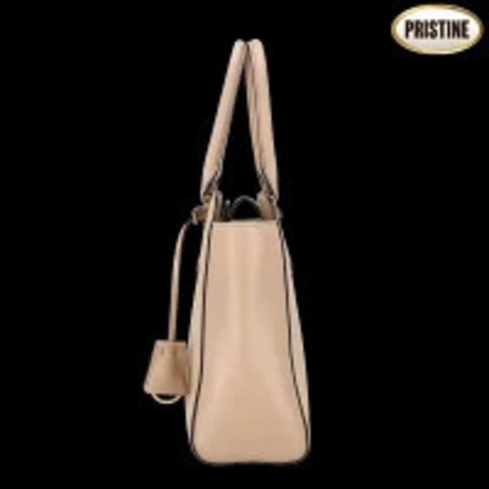 Prada Shoulder Soft Saffiano SA Calf Bag Black